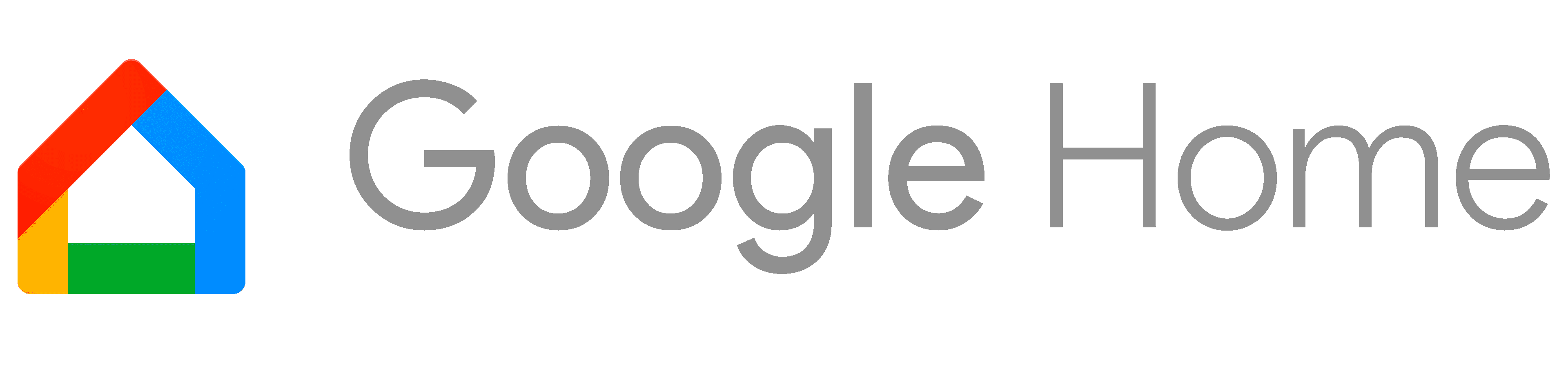 Grafika przedstawiająca Logo Google Home