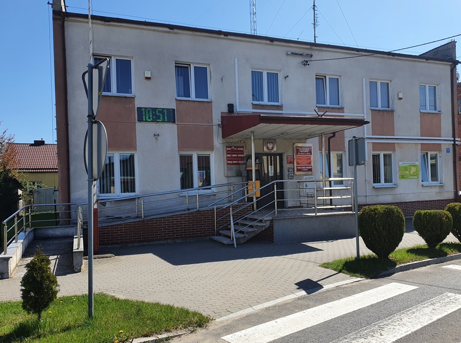 Budynek urzędu Gminy Jeżewo