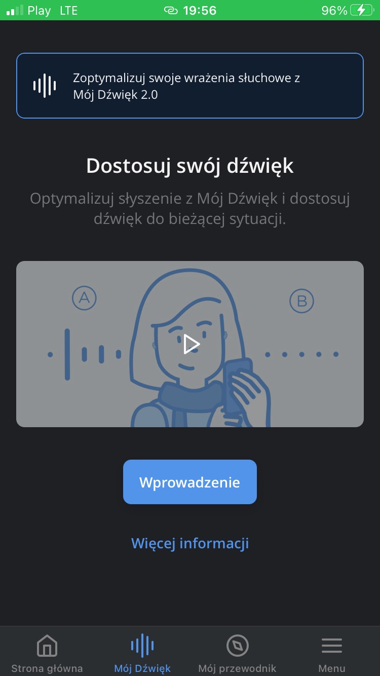 Ilustracja przedstawia dostosowanie swojego dźwięku.